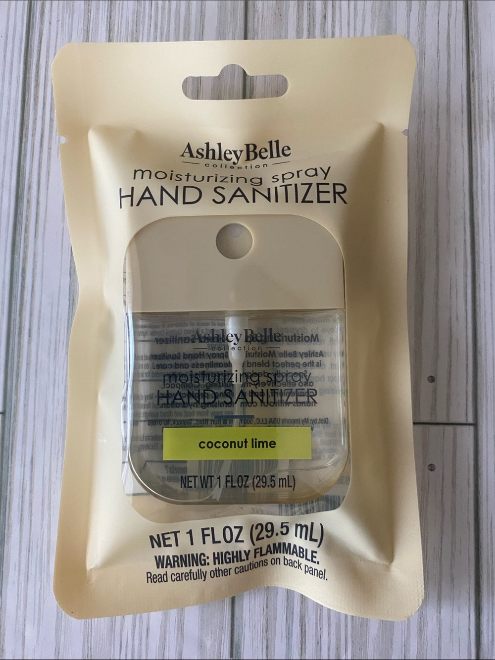 3/$10 Ashley Belle COCONUT LIME Hand Sani Spr@y